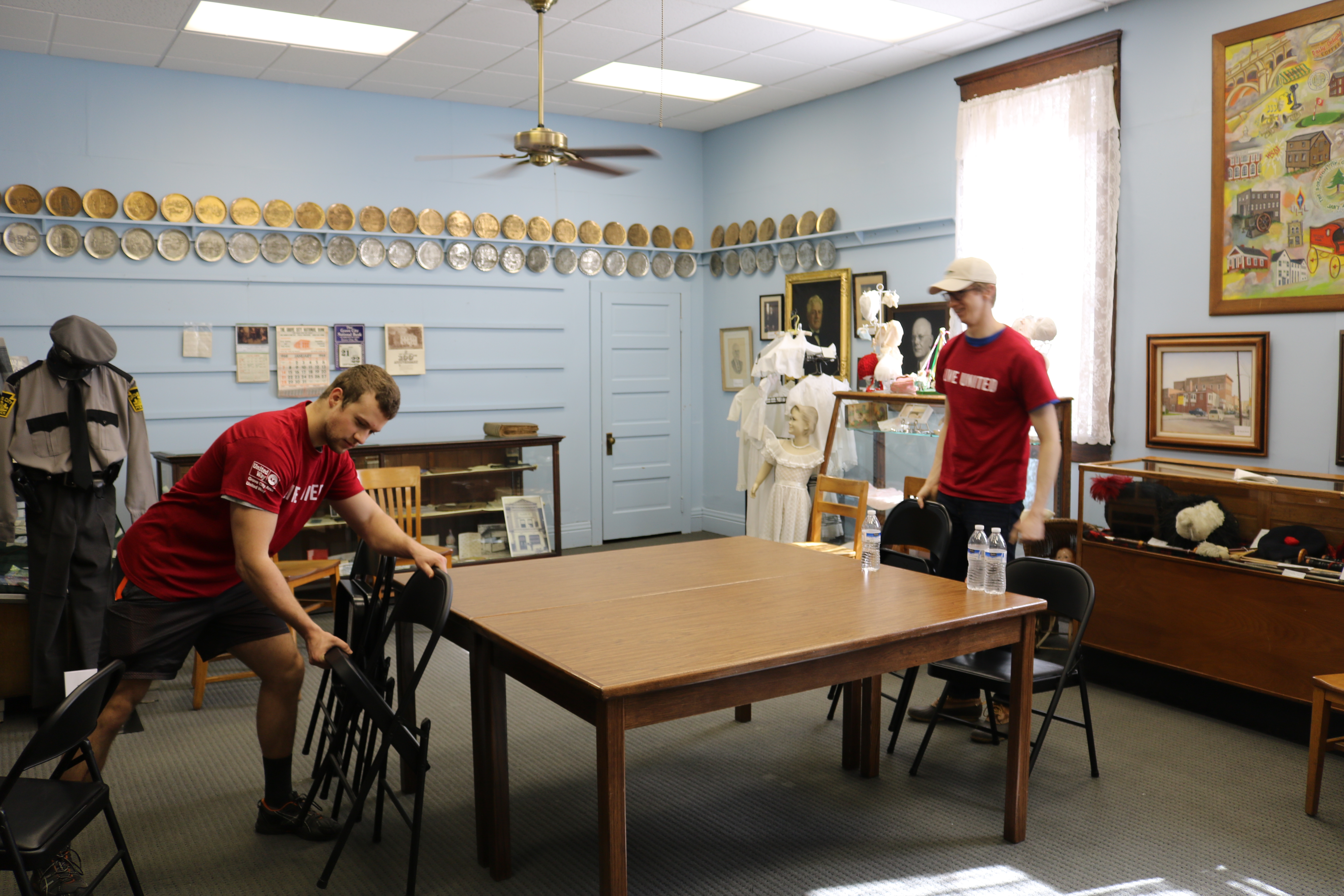 2019 Day of Caring Cleaning at the GC Historical Society