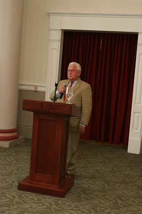 Dr. Richard Jewell was recognized with the 2014 Community Service Award