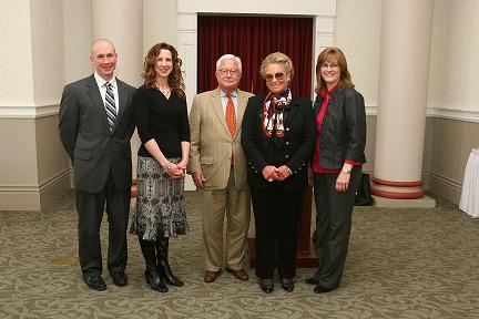 Dr. Richard Jewell was recognized with the 2014 Community Service Award