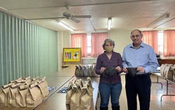 Masks Donated to Meals on Wheels